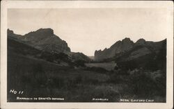 Approach to Dante's Inferno - Pinnacles Soledad, CA Postcard Postcard Postcard