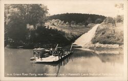 Green River Ferry near Mammoth Cave Mammoth Cave National Park, KY Postcard Postcard Postcard