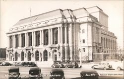 Exterior of Memorial Opera House Postcard