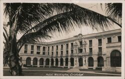 Hotel Washington, Cristobal Postcard