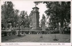 Jardin Colon San Luis Potosi, Mexico Postcard Postcard Postcard