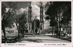 The Basilica of Our Lady San Luis Potosi, Mexico Postcard Postcard Postcard