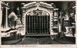 Interior del Cine Elizondo Monterrey, Mexico Postcard Postcard Postcard