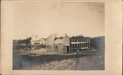 Barn Repair after tornado Buildings Postcard Postcard Postcard