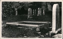 Rob Roy's Grave, Balquhidder. Postcard