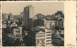 View of City Center, Porto Alegre, Brazil Postcard