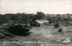 Logging Museum Postcard