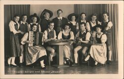 Trioler Sanger und Tanzer "Blaas" Performers & Groups Postcard Postcard Postcard