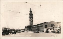 Exterior of the Ferry Building Postcard