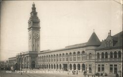 Exterior of The Ferry Building San Francisco, CA Postcard Postcard Postcard