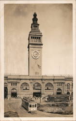 Exterior of The Ferry Building Postcard