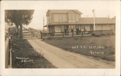 N.W.P. R.R. Station, Ignacio Postcard