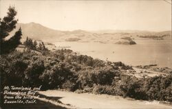 Mount Tamalpais and Richardson Bay From Sausalito California Postcard Postcard Postcard