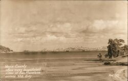 View of San Francisco Across the Bay California Postcard Postcard Postcard