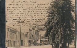 Business District 1905 Mill Valley, CA Postcard Postcard Postcard