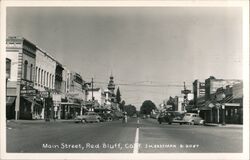 Main Street Postcard