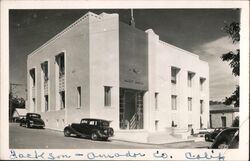 Amador County Court House Postcard