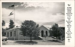 Alpine County Courthouse Markleeville, CA Postcard Postcard Postcard