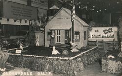 Italian Swiss Parade Float Postcard