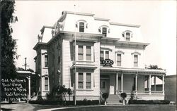 Odd Fellows Building, Santa Rosa, California, 11538 Patterson Postcard