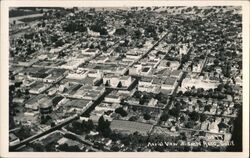 Aerial View of Santa Rosa, CA California Postcard Postcard Postcard