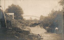 Santa Rosa Ave. Bridge California Postcard Postcard Postcard