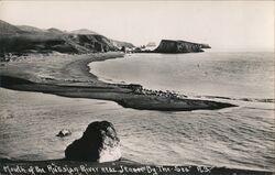 Mouth of Russian River Jenner, CA Postcard Postcard Postcard