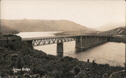 Jenner Bridge and Bridge Haven Inn Postcard