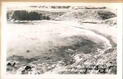 Beach Where Russians Landed in 1811 Postcard