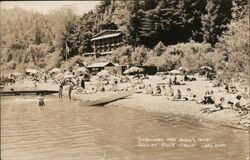 Guernewood Park Beach and Tavern Postcard