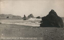 View Near Mouth of Russian River Postcard