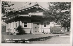 Emanji Japanese Temple Postcard