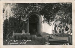 St. Joseph's Chapel Belmont, CA Postcard Postcard Postcard