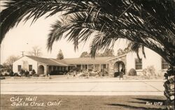 City Hall Santa Cruz, CA Postcard Postcard Postcard