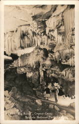 "Big Room", Crystal Cave, Sequoia National Park, Calif. Three Rivers, CA Postcard Postcard Postcard