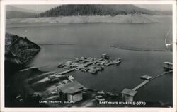 Aerial View of Lake Trinity Postcard