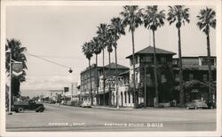 Business District Postcard