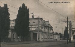 Teatral Popular in Chisinau Postcard