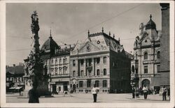 The Liberation square, Theater Postcard