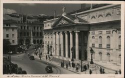 Teatro Nacional D.Maria II - D. Maria II National Theatre Postcard