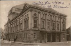 Theater Building Döbeln, Germany Postcard Postcard Postcard