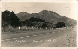 Mt. Diablo California Postcard Postcard Postcard