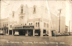 El Campanil Theater Antioch, CA Postcard Postcard Postcard