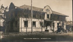 The Evans Hospital Postcard