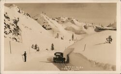 U.S. 40 Highway, Donner Summit Postcard