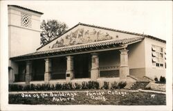 One of The Buildings at the Junior College Postcard