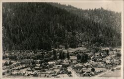 Birdseye View of Quincy, CA Postcard