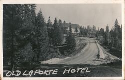 Old La Porte Hotel Postcard