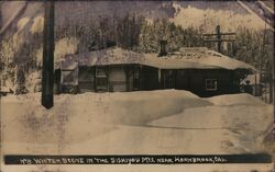 Winter Scene in the Siskiyou Mts. Postcard