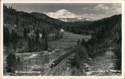 View of Mt. Shasta Postcard